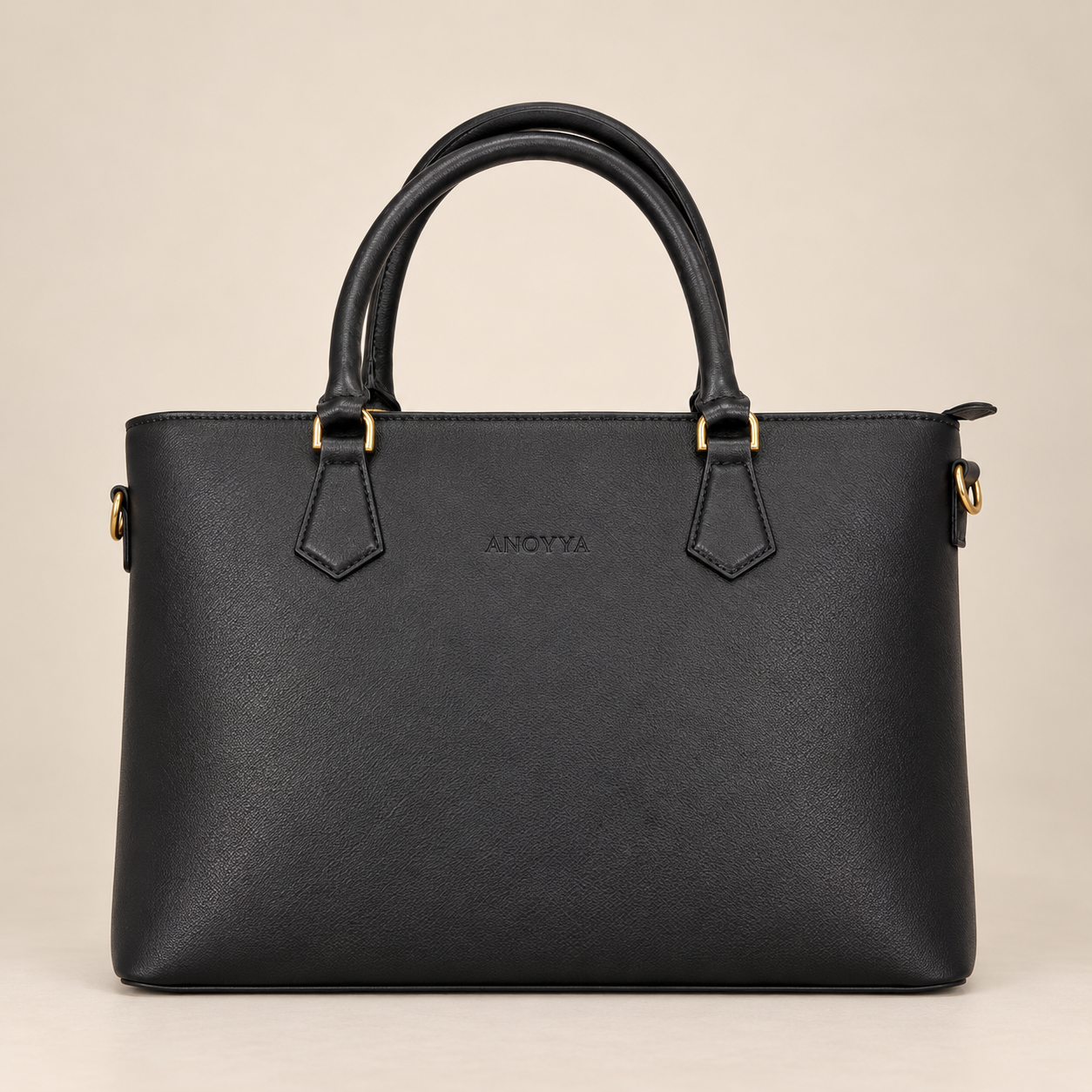 Anovya Emerald Structured Tote Bag