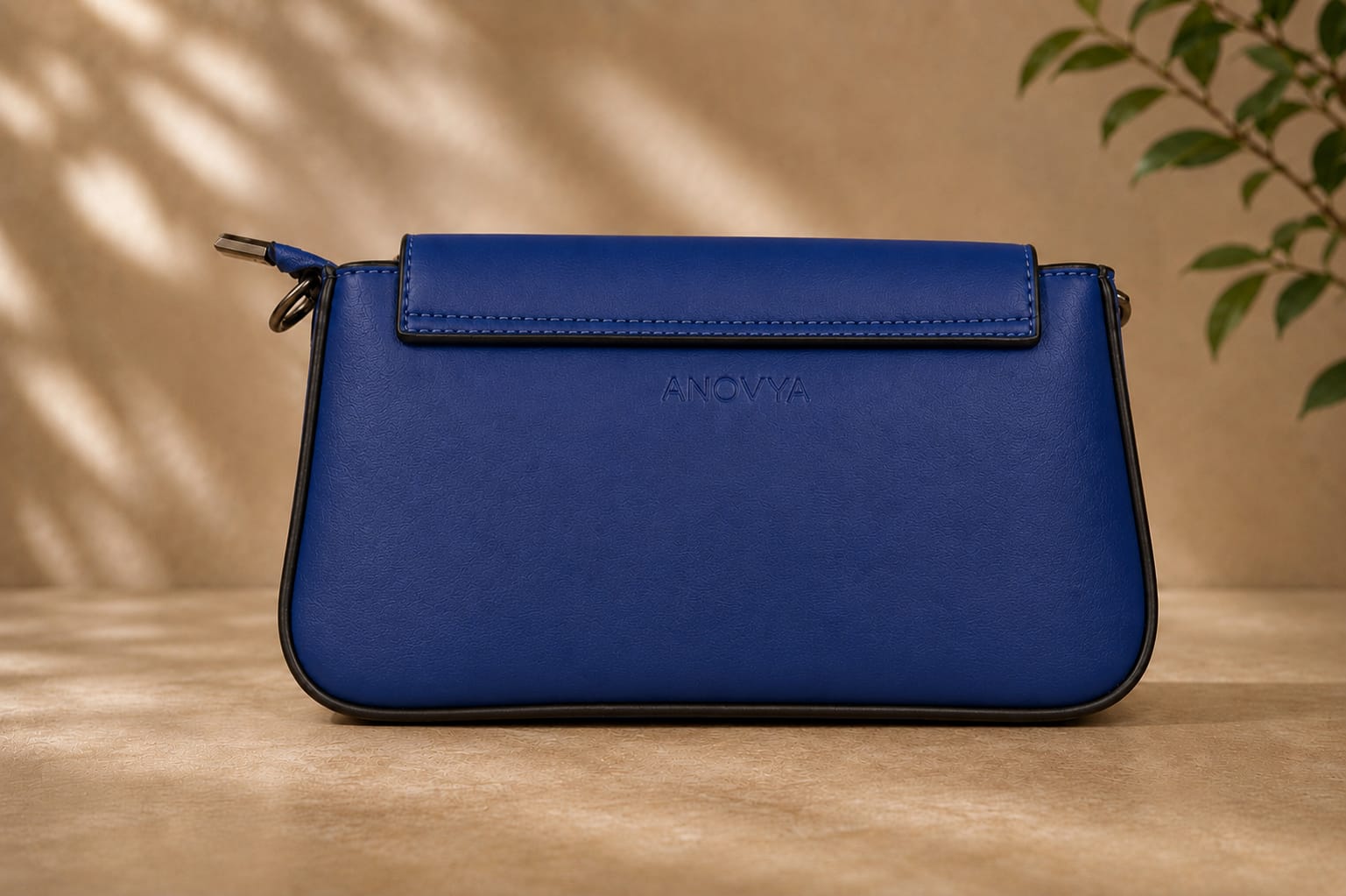 Anovya Navy Blue Premium Sling Ba - Image 4