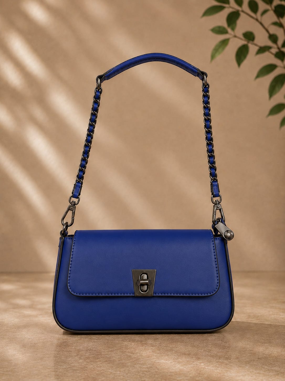 Anovya Navy Blue Premium Sling Ba