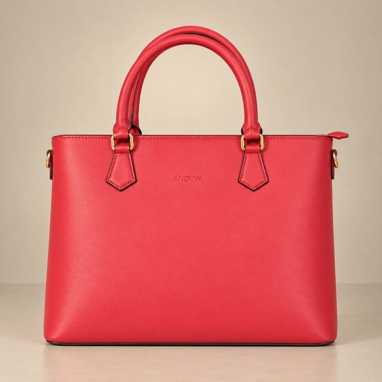 Anovya Coral Pink Premium Tote Bag